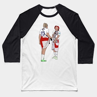 Ella Toone and Alessia Russo Baseball T-Shirt